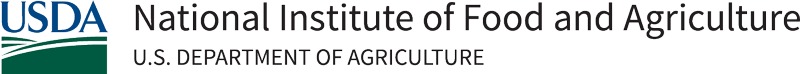 The logo of the National Institute of Food and Agriculture, from the US Department of Agriculture.